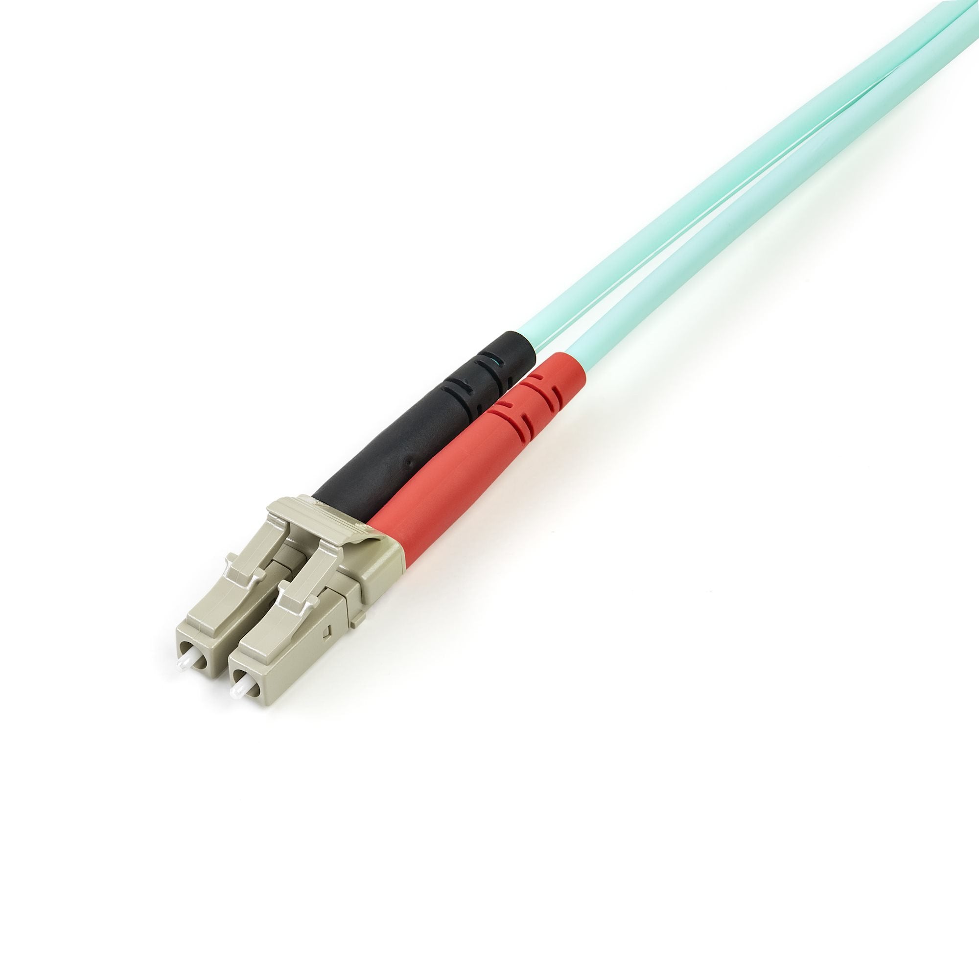Startech.Com Cable De 3m De Fibra Óptica Dúplex Multimodo Om4 De 100gb 50/125 Lszh Lc A Lc - Aguamarina
