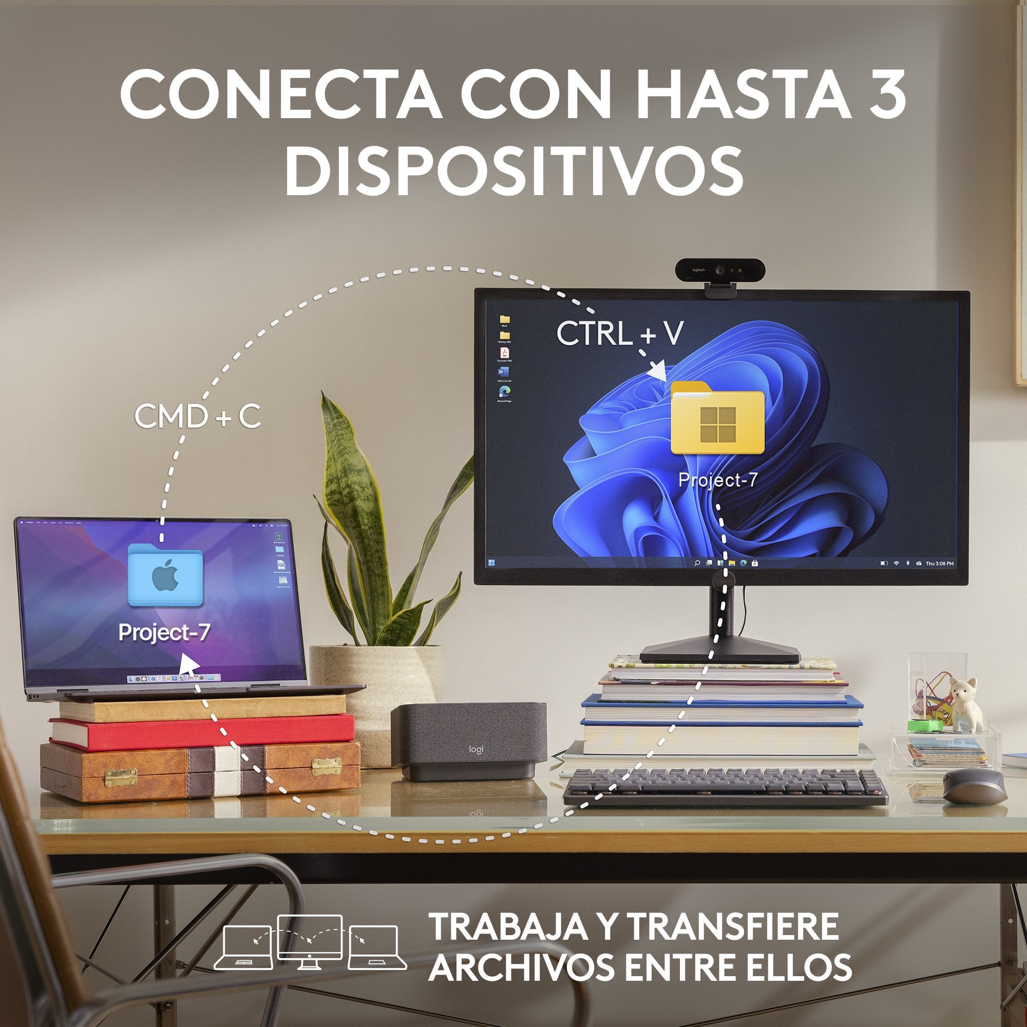 EAN 5099206111721 - Logitech MX Anywhere 3S ratón Oficina Mano derecha RF Wireless + Bluetooth Laser 8000 DPI imagen 17
