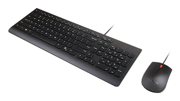 Keyboard Mouse Included Universal Usb Danish Black
