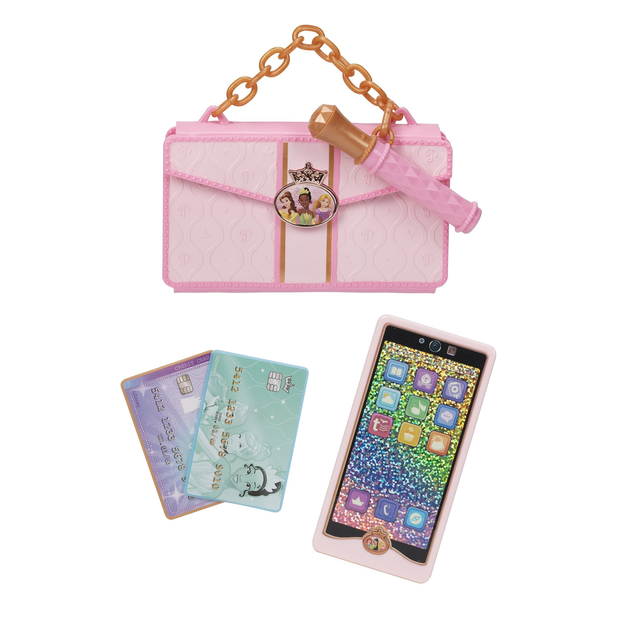EAN 0192995221314 - Disney Princess Style Collection Play Phone & Stylish Clutch imagen 1