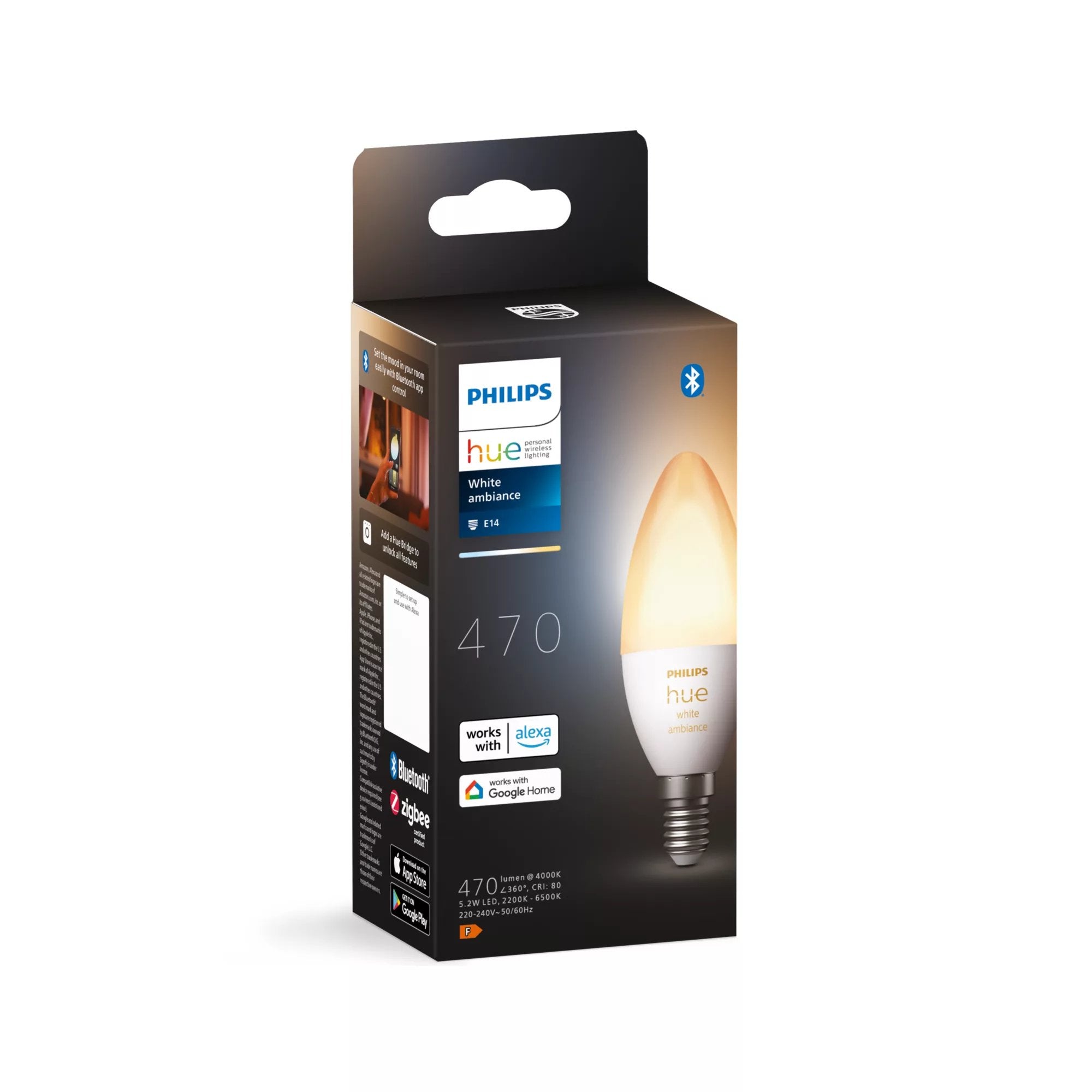 EAN 8719514356658 - Philips Hue White ambiance 8719514356658 iluminación inteligente Bluetooth/Zigbee 5,2 W imagen 3