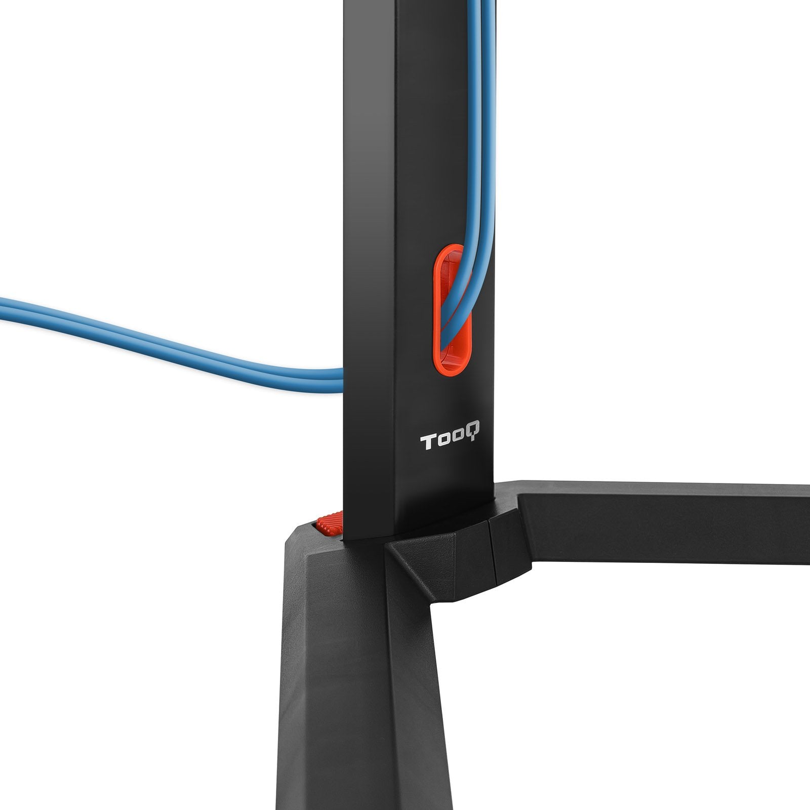 Tooq Soporte De Mesa Gaming Para 2 Monitores De 17"-27" - Soporte Para Auriculares - Gestion De Cables - Peso Max 7kg X