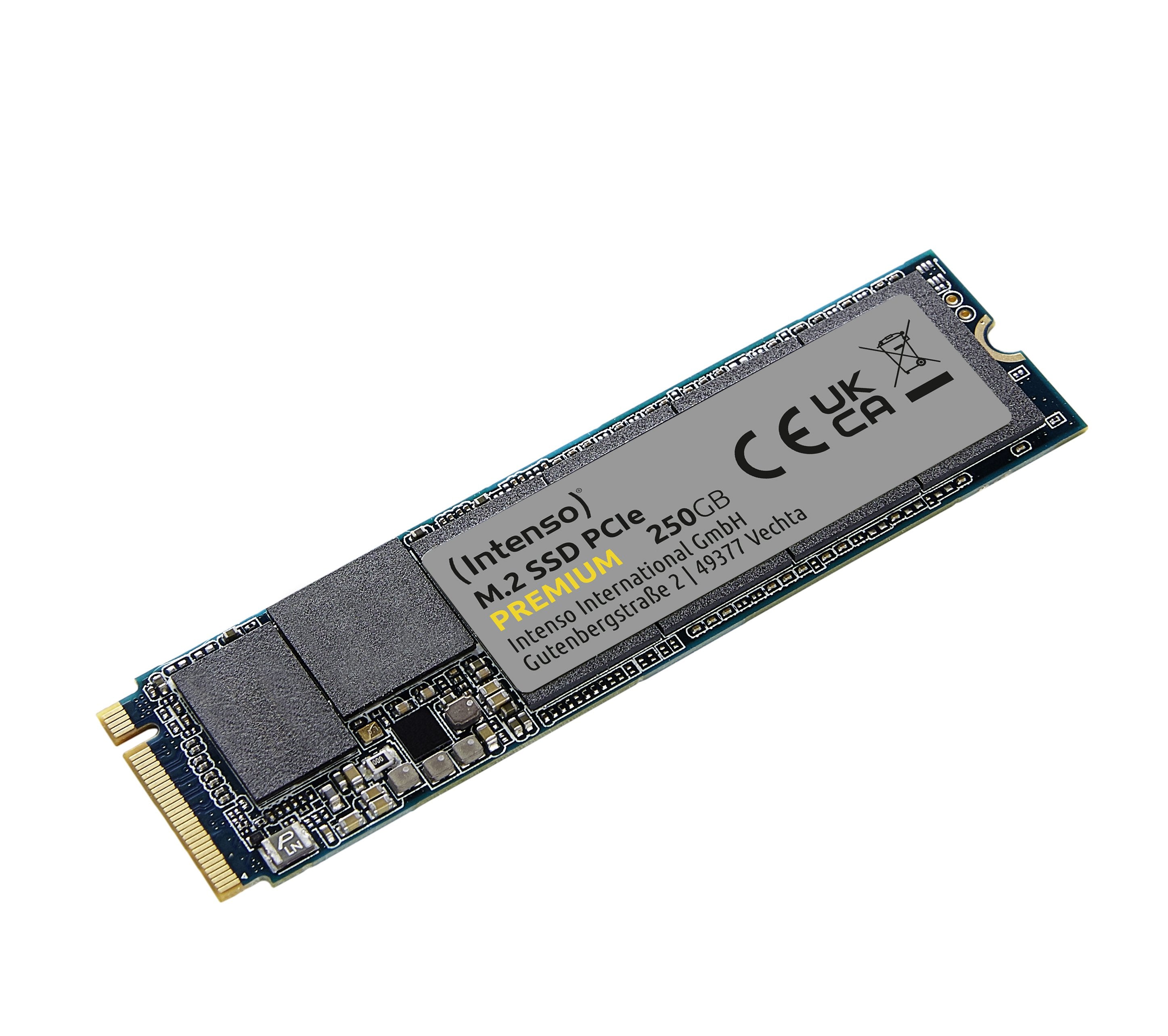 EAN 4034303031146 - Intenso M.2 SSD PCIe Premium 250 GB PCI Express 3.0 NVMe imagen 1