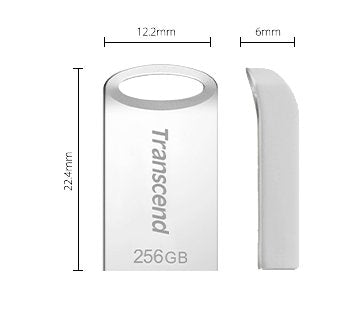 EAN 0760557861157 - Transcend JetFlash 710S unidad flash USB 256 GB USB tipo A 3.2 Gen 1 (3.1 Gen 1) Plata imagen 4