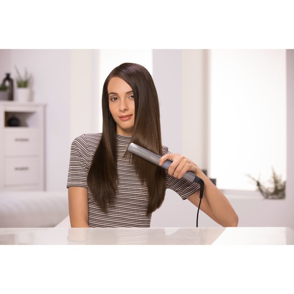 EAN 4008496938322 - Remington S 8598 Plancha de pelo Caliente Negro, Gris 3 m imagen 5
