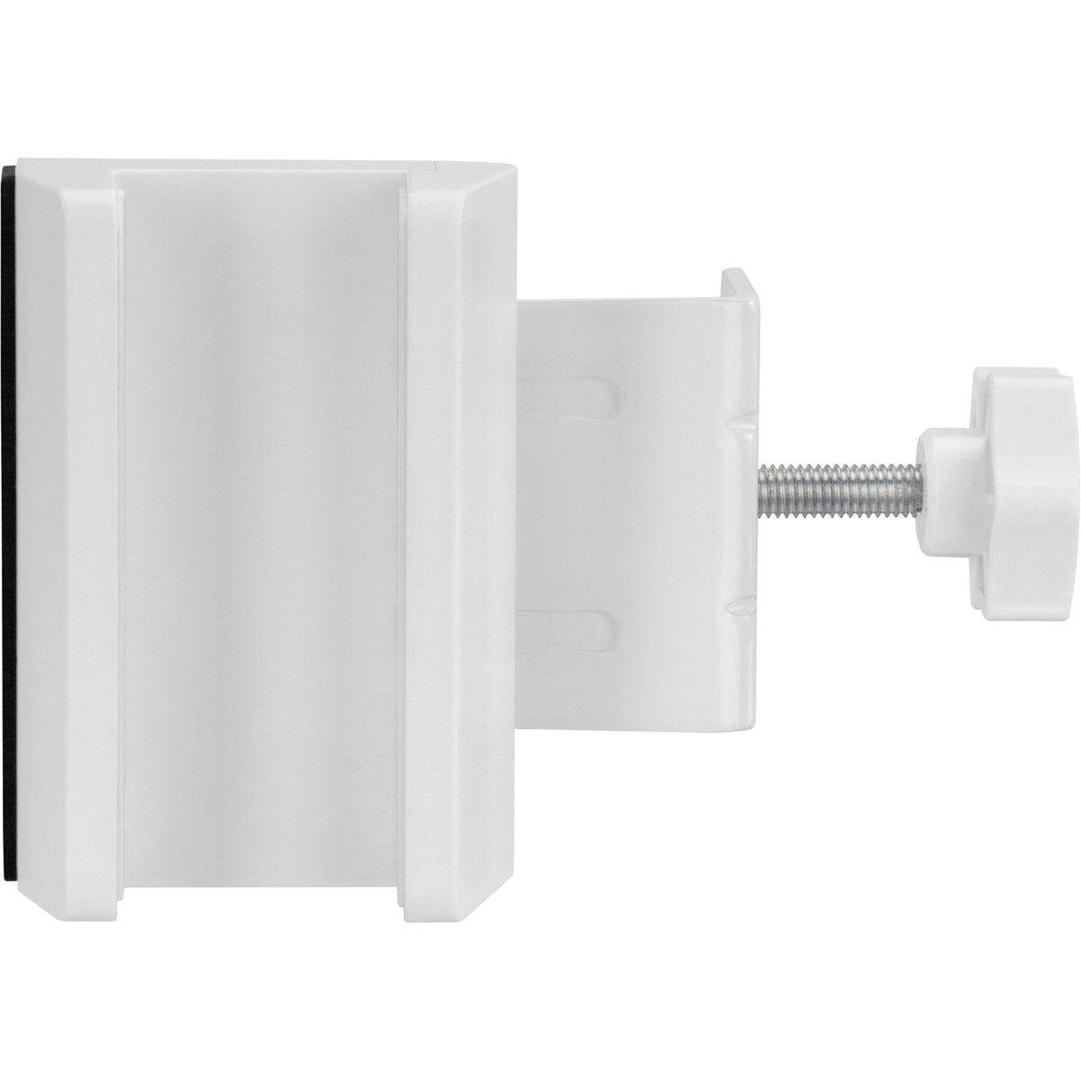 Abrazadera Para Pata De Mesa Inline Para Regleta Tornillo, Blanca