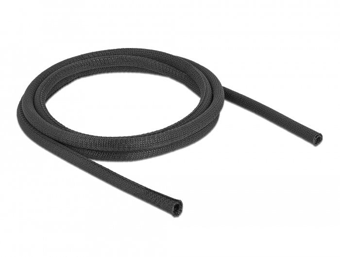 Delock Funda De Cierre Automático 2 M X 8 Mm Negro