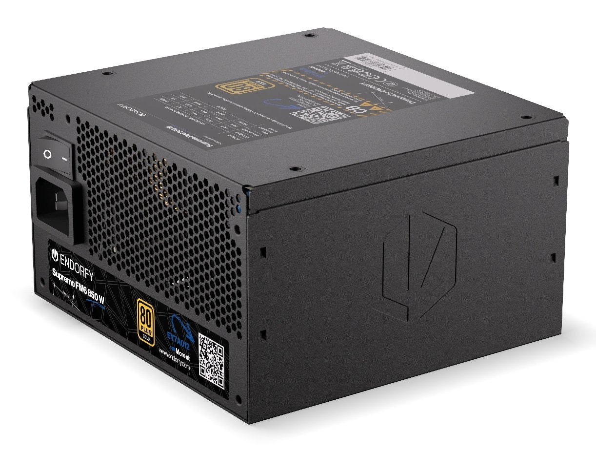 EAN 5903018667959 - ENDORFY Supremo FM6 850 W unidad de fuente de alimentación 24-pin ATX ATX Negro imagen 4