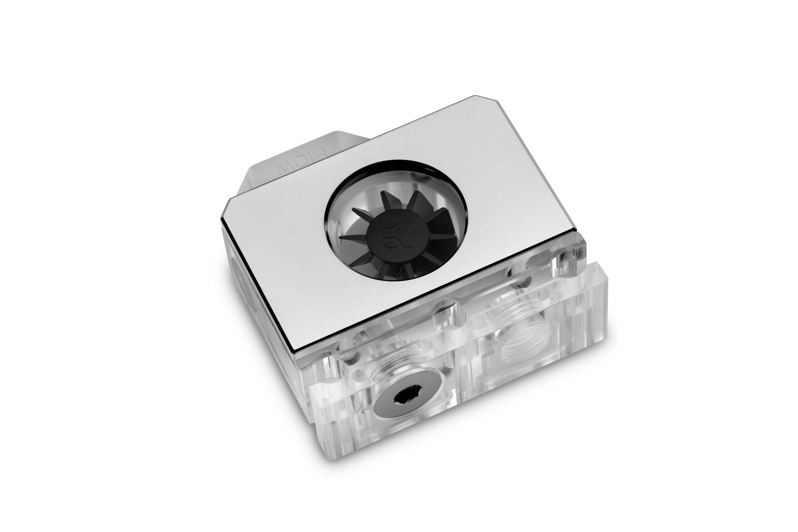 Ekwb Ek-Quantum Scalar Flow Indicator Top-To-Bottom D-Rgb Nickel - Indicador Flujo 3831109829745