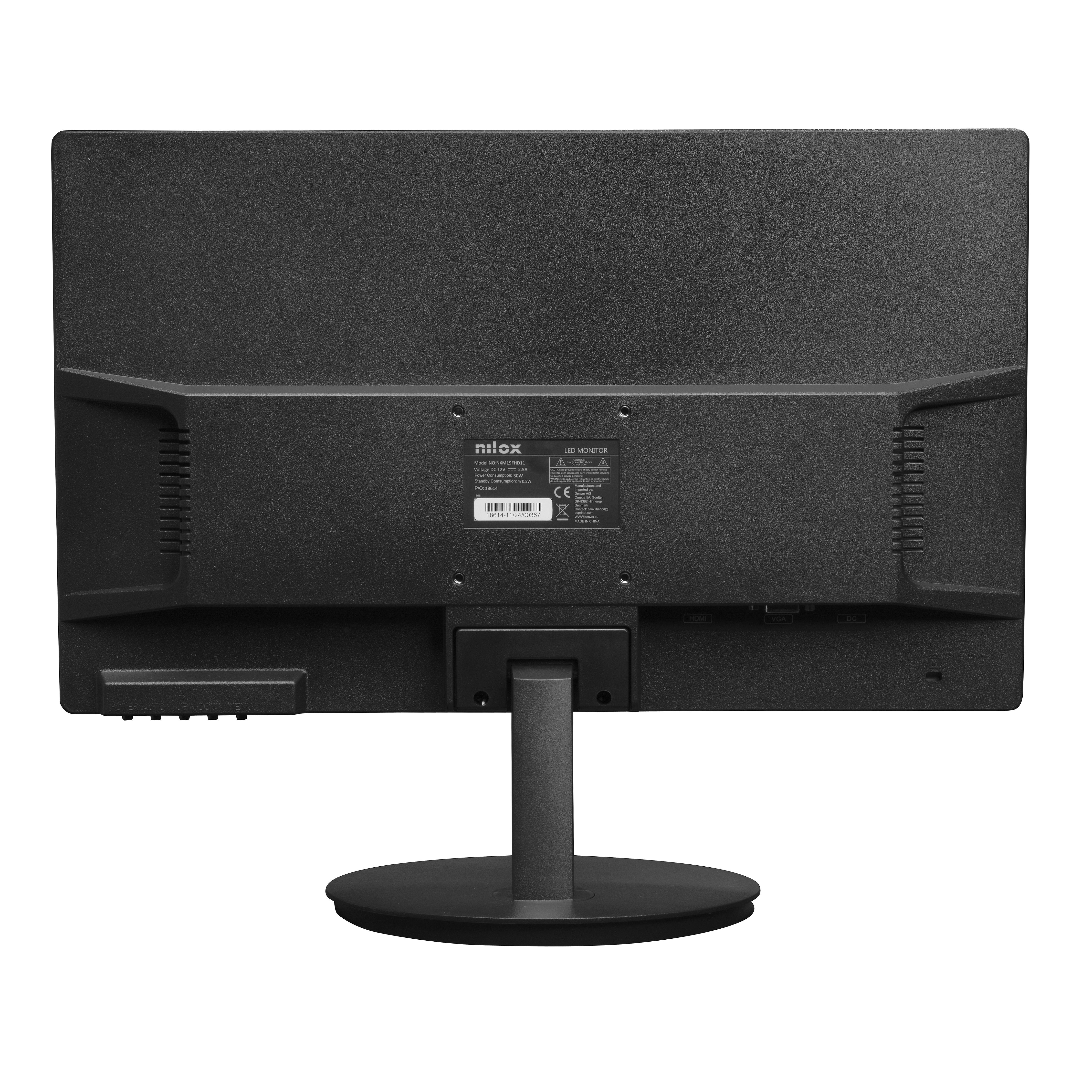 EAN 8431775035690 - Nilox NXM19FHD11 pantalla para PC 47 cm (18.5") 1366 x 768 Pixeles HD LED Negro imagen 4