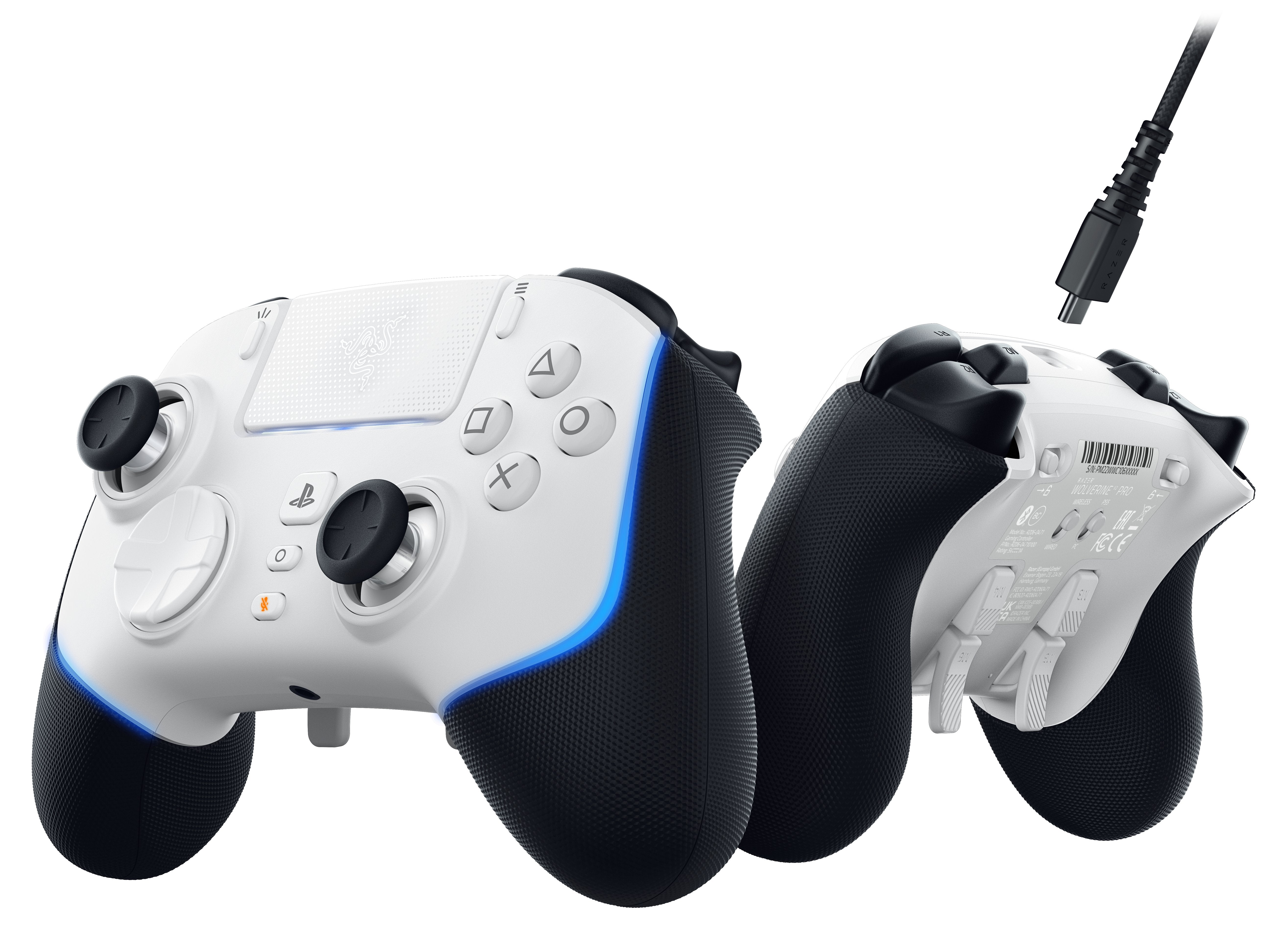 EAN 8886419351191 - Razer Wolverine V2 Pro Blanco Gamepad Analógico/Digital PC, PlayStation 5 imagen 7