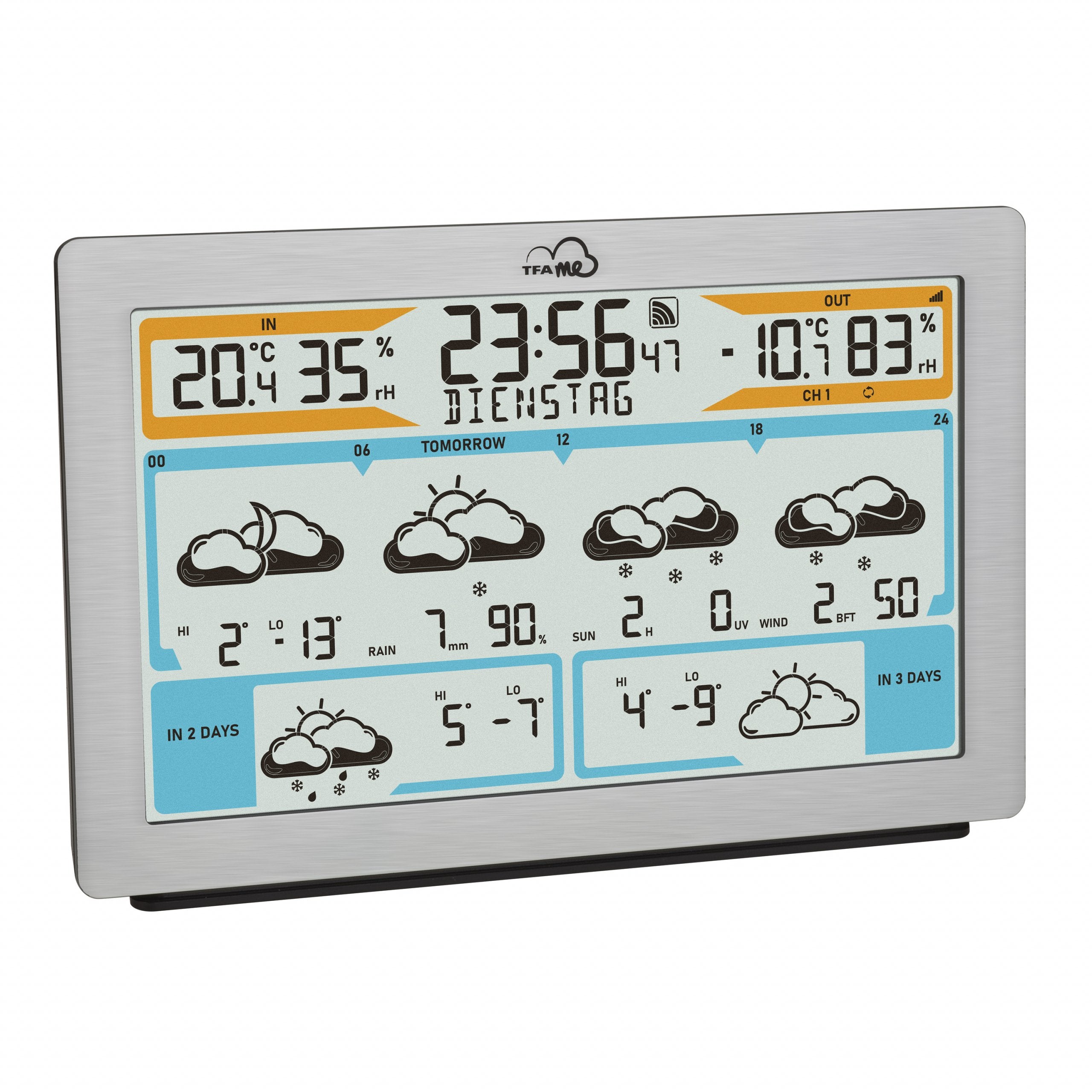 EAN 4009816042088 - TFA-Dostmann TFA.me Plata LCD Batería Wifi imagen 8
