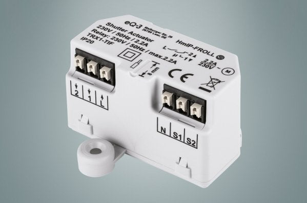 Homematic Ip Actuador De Persiana Enrollable Smart Home Empotrado (Hmip-Froll), 151347a0