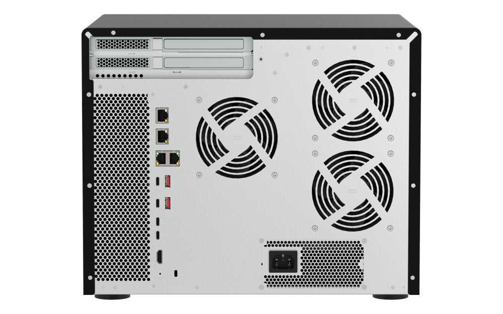 EAN 4711103089811 - QNAP TVS-AIH1688ATX-U7-32G servidor de almacenamiento NAS Torre 32 GB DDR5 0 TB QuTS hero Negro imagen 2