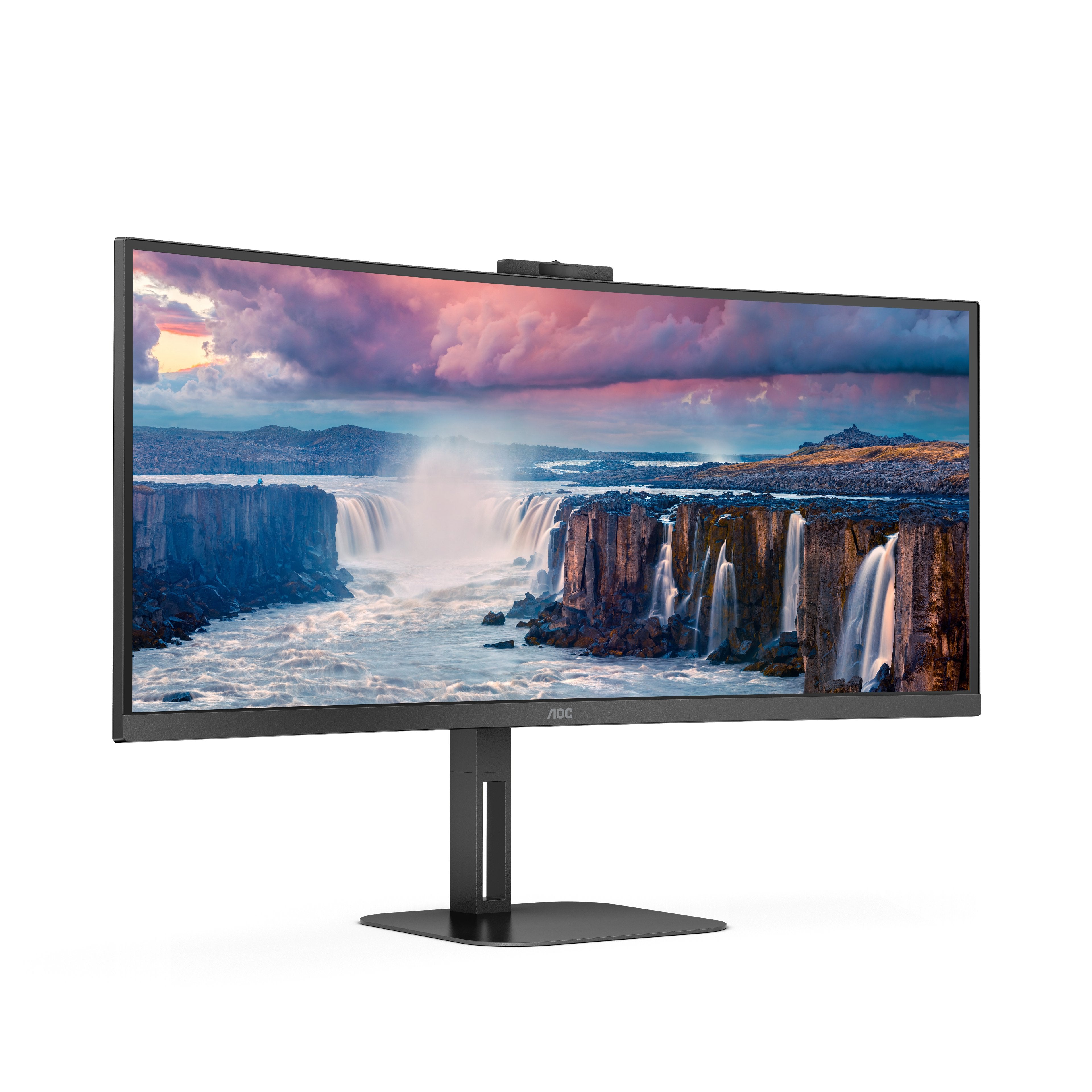 EAN 4038986110273 - AOC V5 CU34V5CW pantalla para PC 86,4 cm (34") 3440 x 1440 Pixeles Wide Quad HD LED Negro imagen 6
