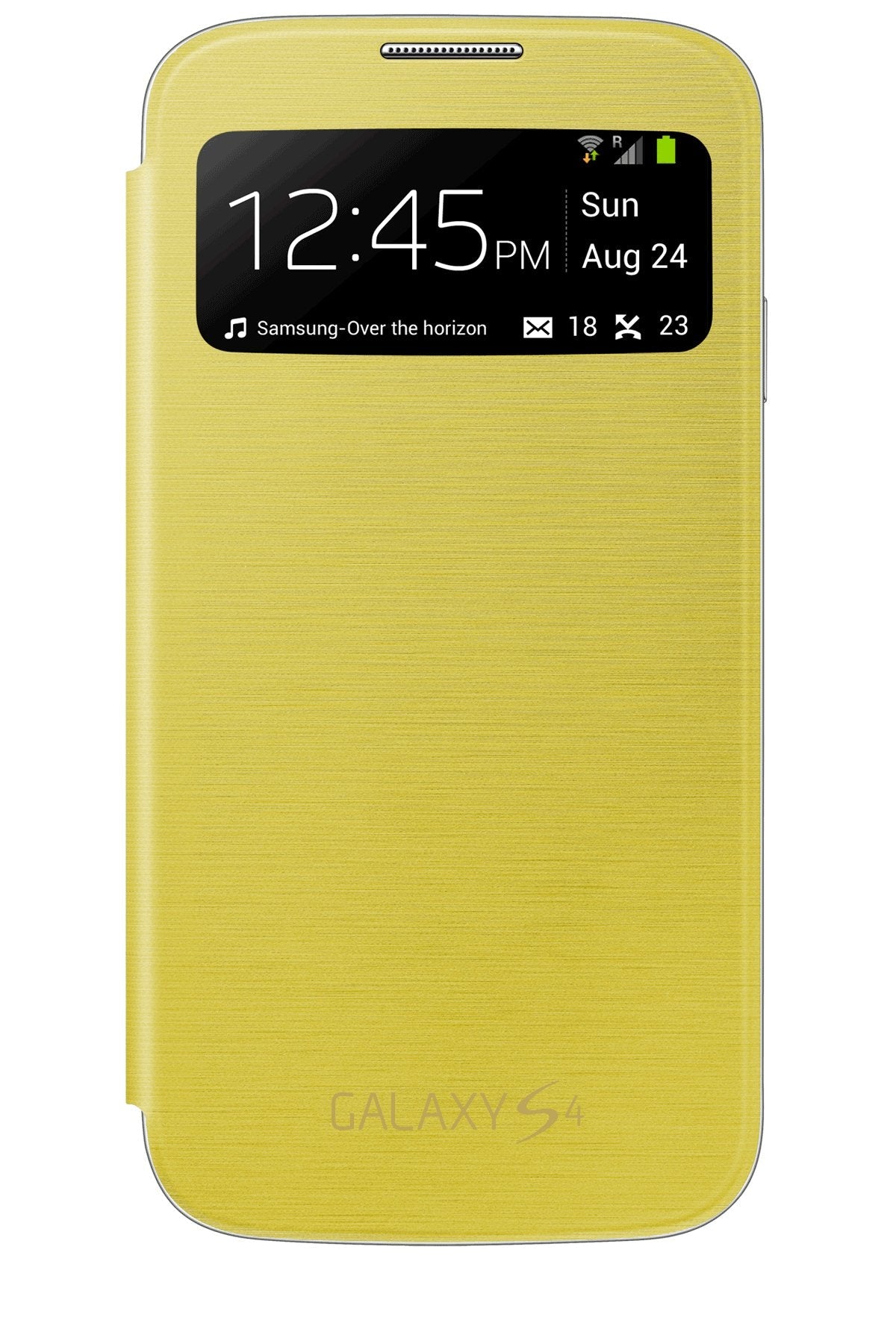 Samsung S View Funda Para Teléfono Móvil Libro Amarillo