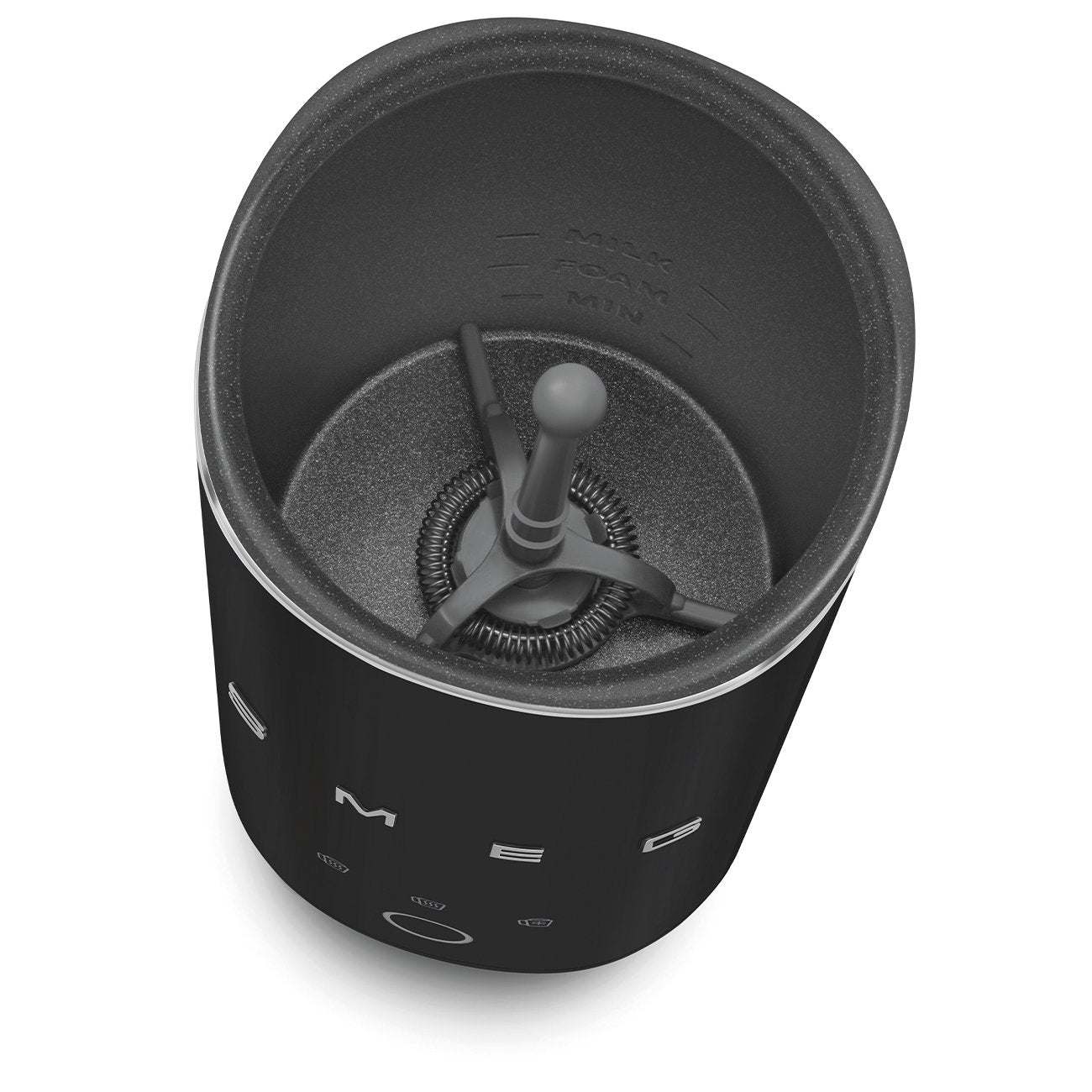 Smeg Mff02blmeu Milchaufschäumer , Negro Matt