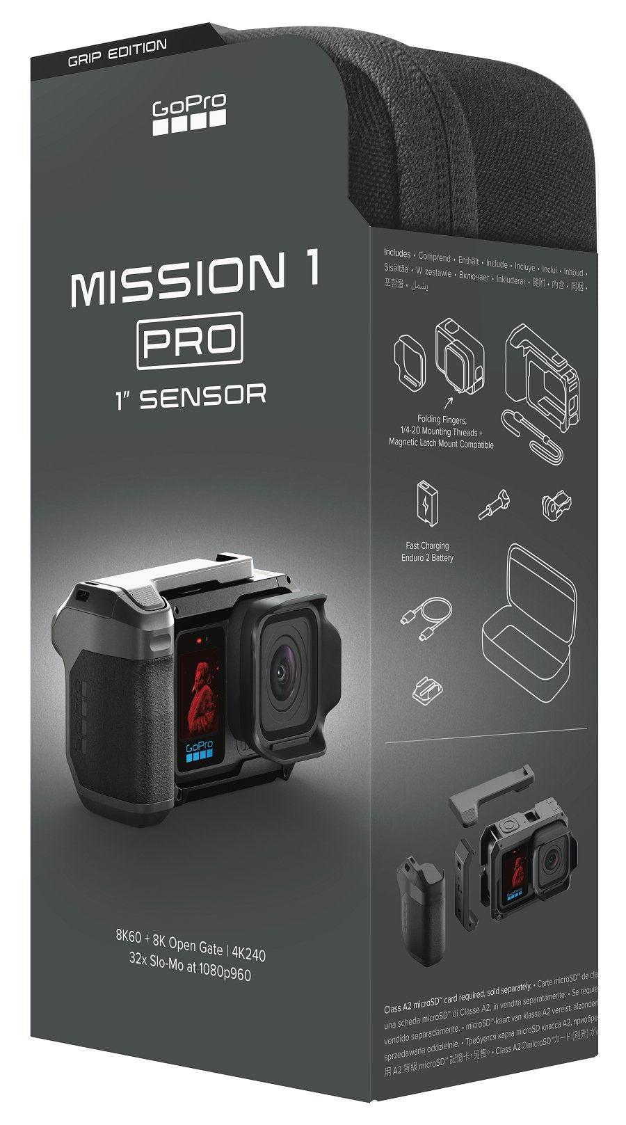 Gopro Mission 1 Pro Grip Edition - Black