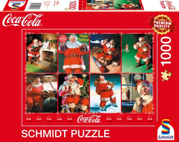Schmidt Spiele Coca-Cola - Santa Claus, Puzzle 59956