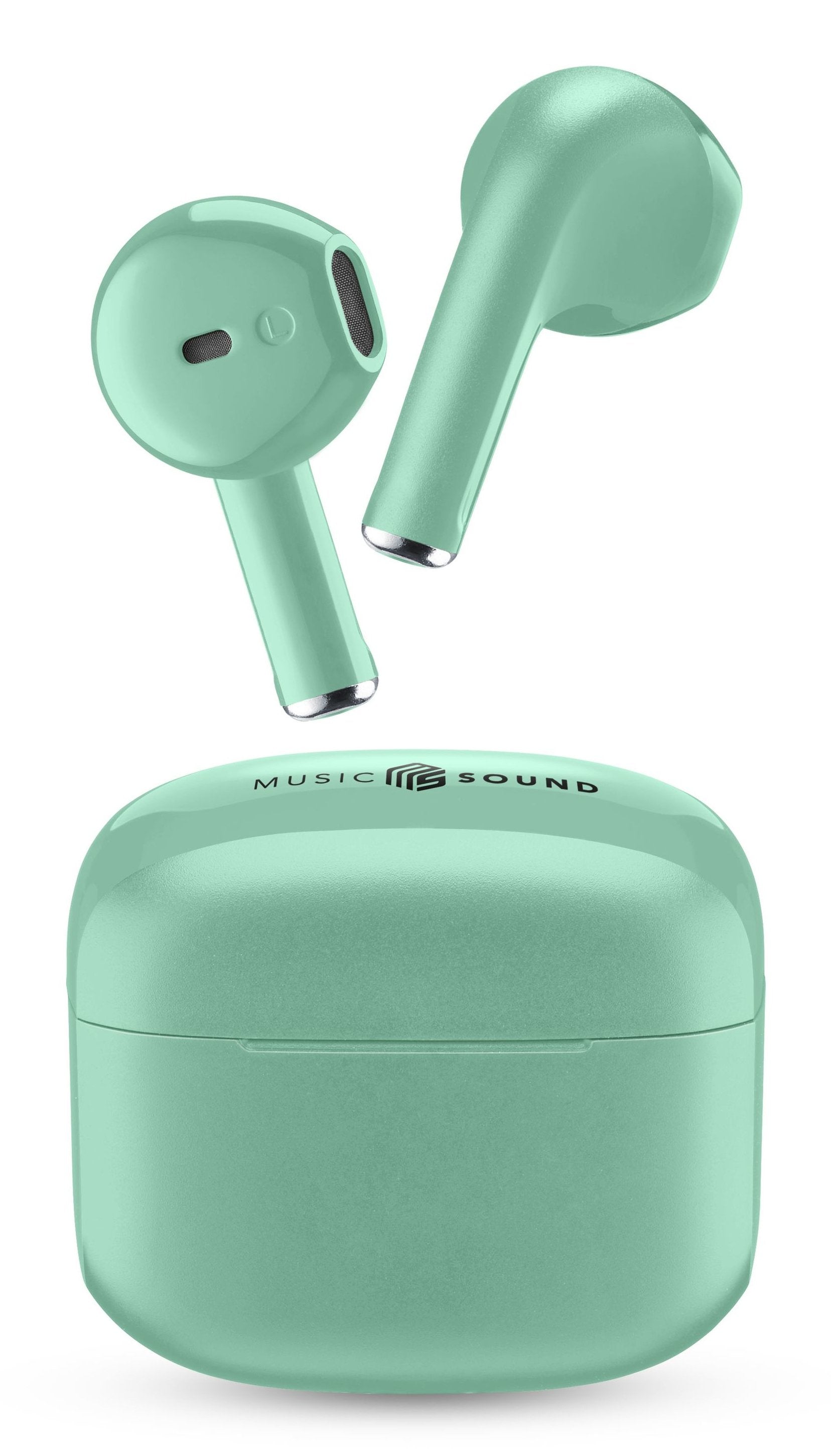 EAN 8018080454820 - Music Sound Swag Auriculares True Wireless Stereo (TWS) Dentro de oído Llamadas/Música Verde imagen 1