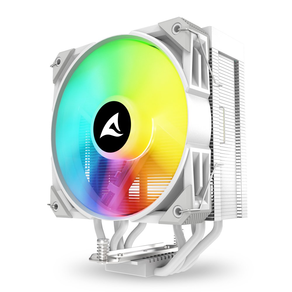 EAN 4044951042005 - Sharkoon A40 RGB Procesador Refrigerador de aire 12 cm Blanco 1 pieza(s) imagen 3