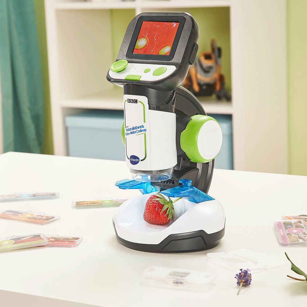 Caja De Experimentos Con Videomicroscopio Interactivo Vtech 80-616104