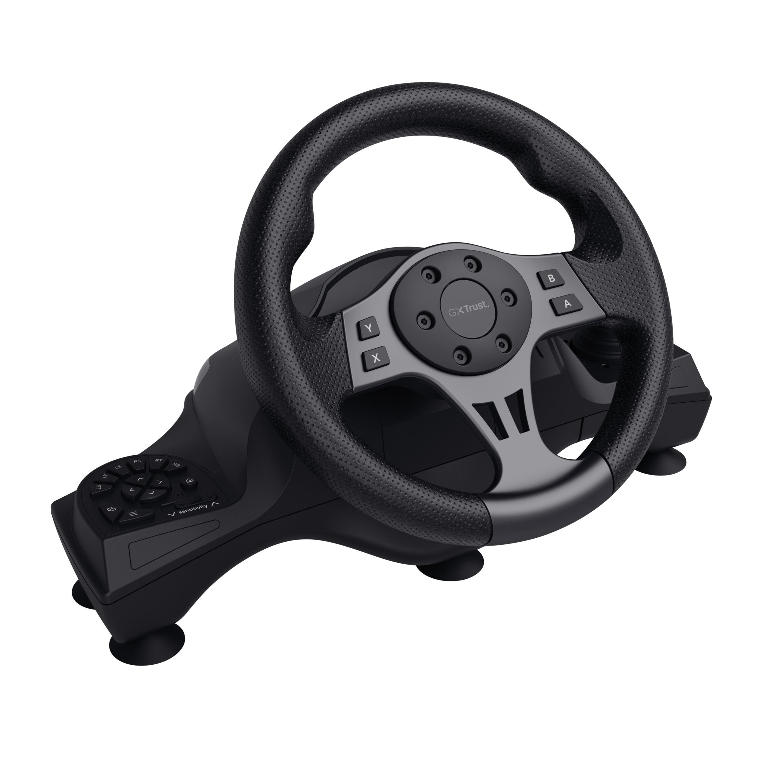 EAN 8713439251227 - Trust GXT 289 Movi Negro USB Volante + Pedales Nintendo Switch, PlayStation 4, Xbox One S, Xbox One X, Xb imagen 2
