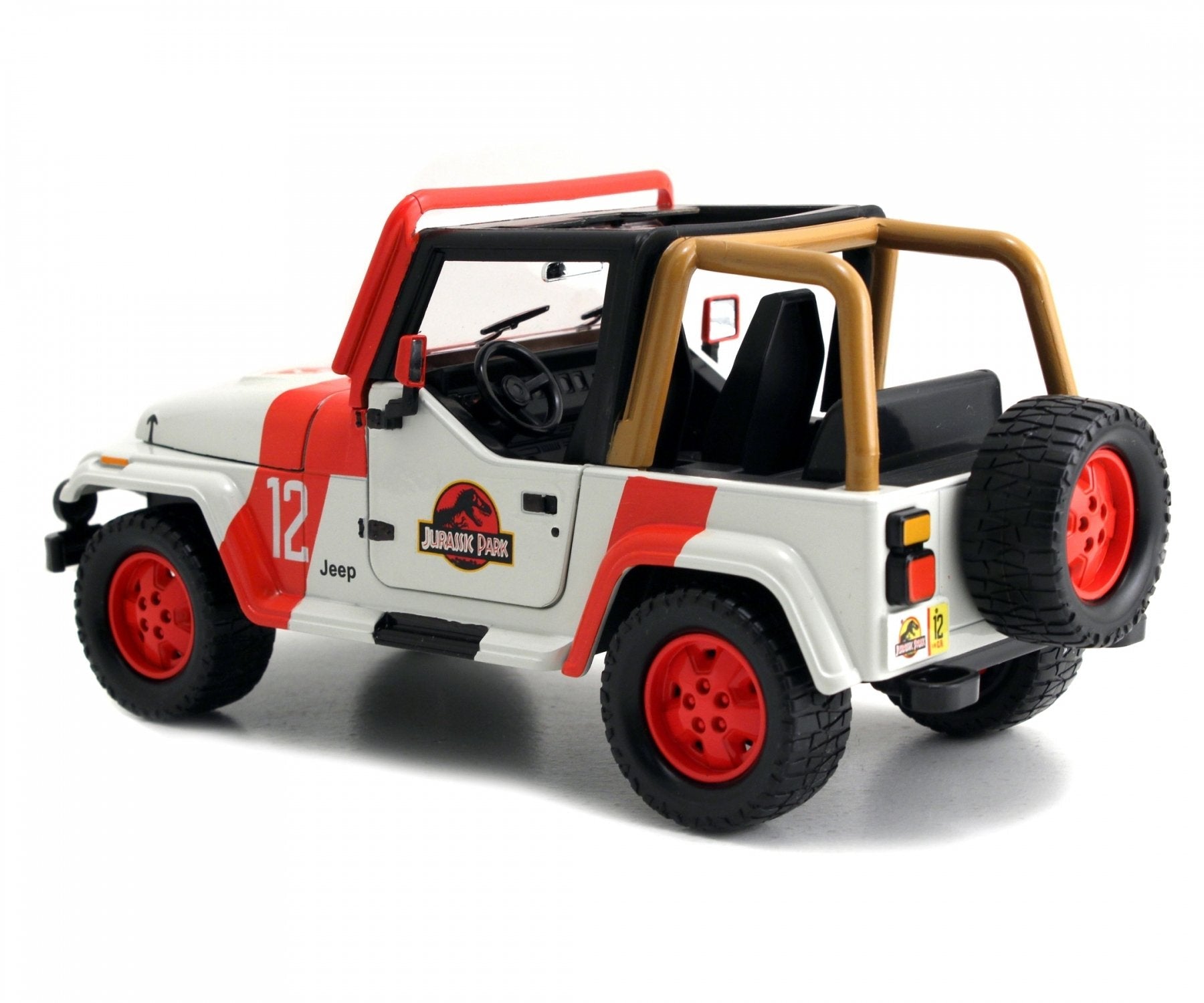 Coche Jeep Wrangler Jurassic Park 1/24