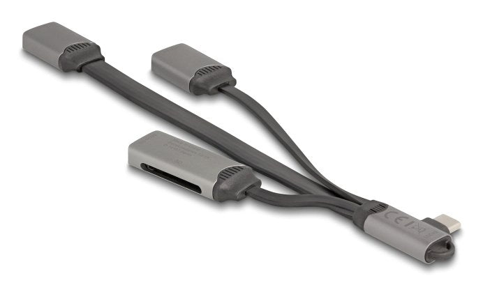 EAN 4043619643035 - DeLOCK 64303 hub de interfaz USB 3.2 Gen 1 (3.1 Gen 1) Type-C 5000 Mbit/s Gris imagen 1