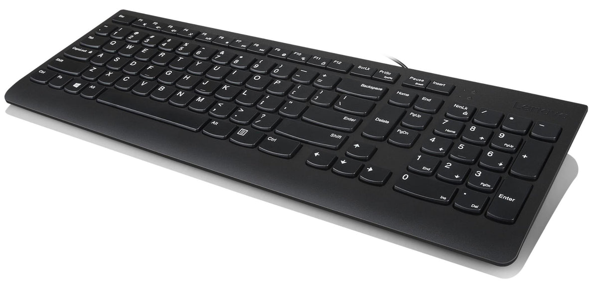 Lenovo 300 Teclado Ratón Incluido Universal Usb Qwerty Inglés De Ee. Uu. Negro