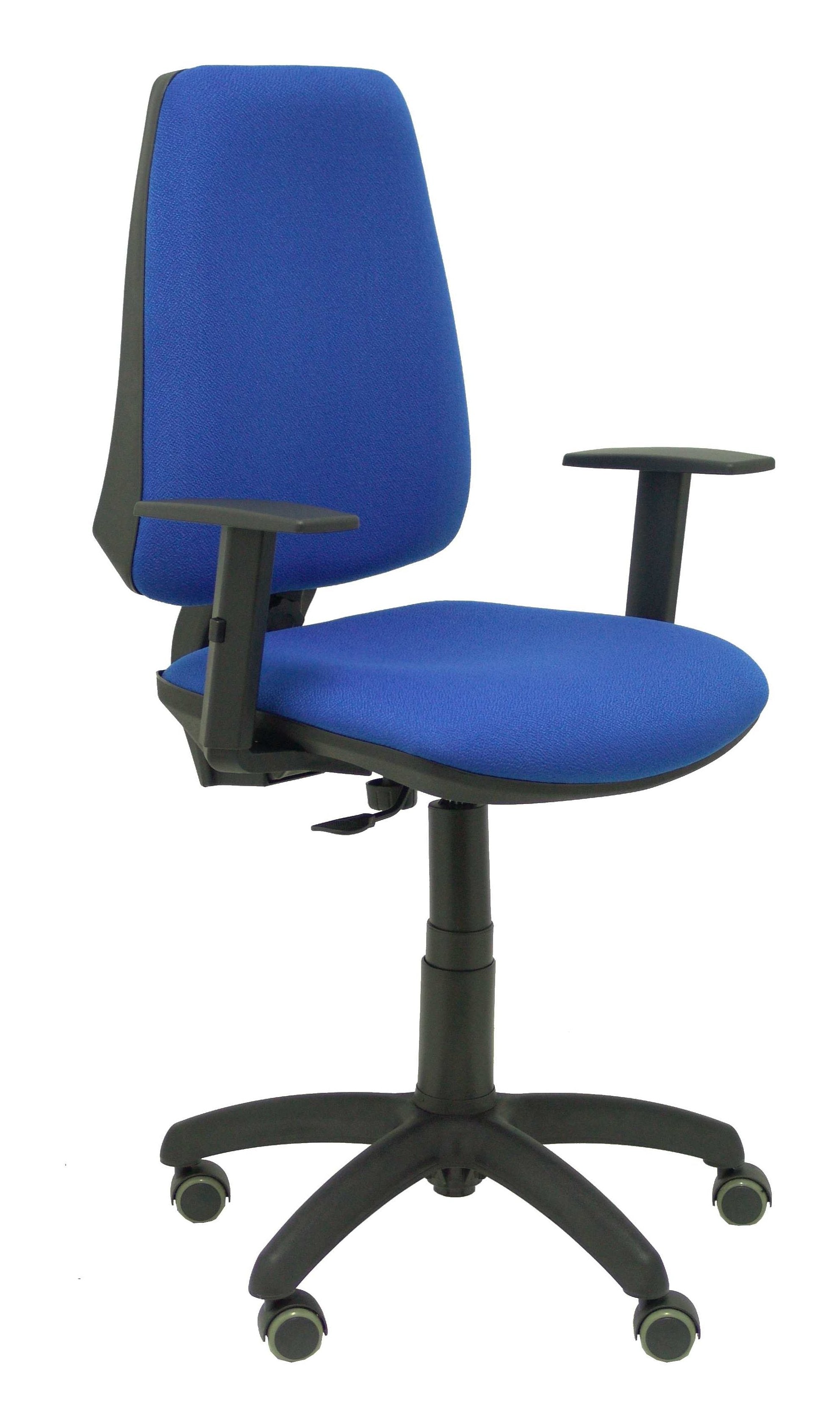 Silla Elche Cp Bali Azul Brazos Regulables Ruedas