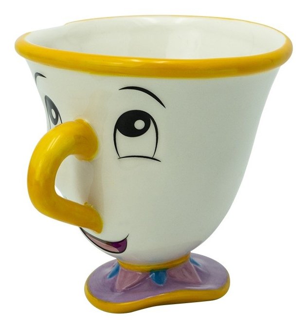 Taza 3d Abystyle Disney La Bella Y La Bestia Chip