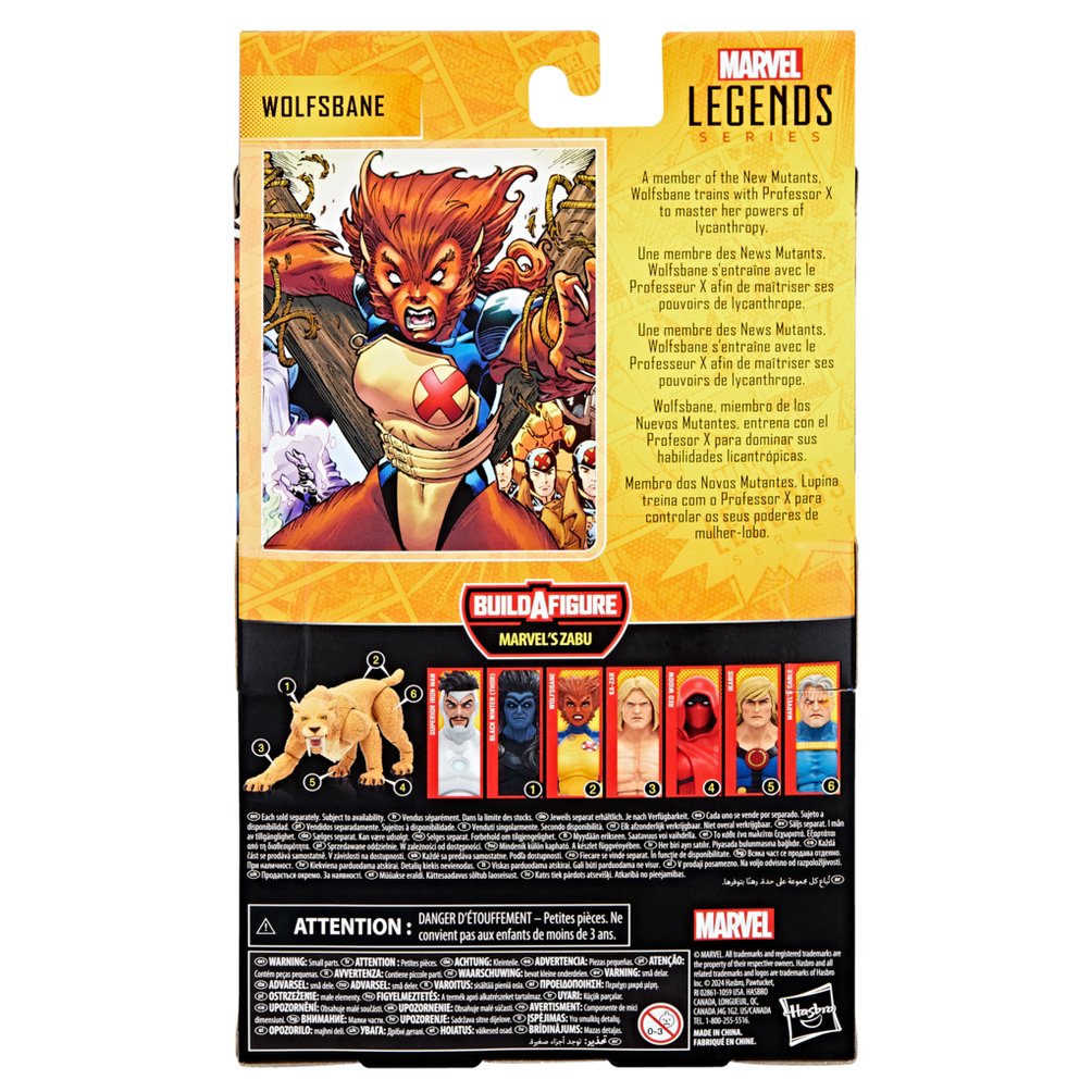 EAN 5010996222428 - Marvel Legends Series Wolfsbane imagen 14