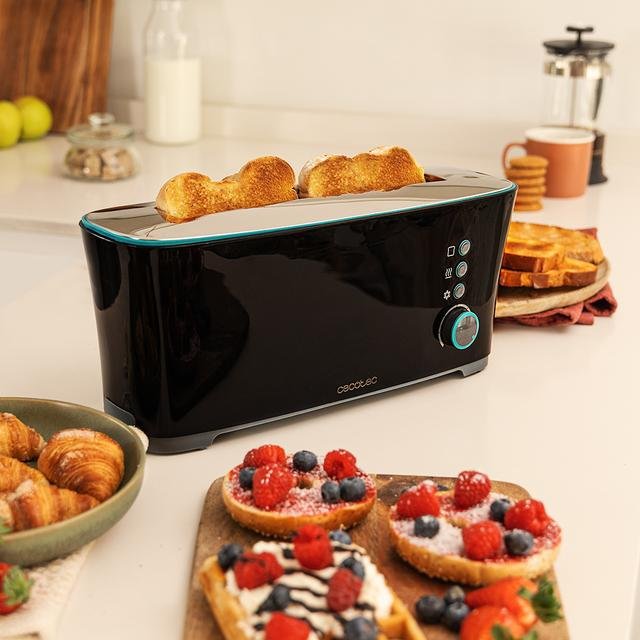 EAN 8435484021852 - Cecotec 02185 tostadora 7 2 rebanada(s) 1000 W Negro imagen 5
