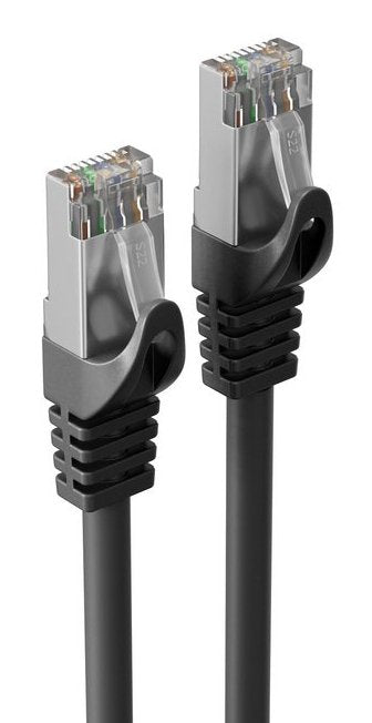 S-Impuls Pur Cable De Red Cat.7 S Ftp Negro 2,0m