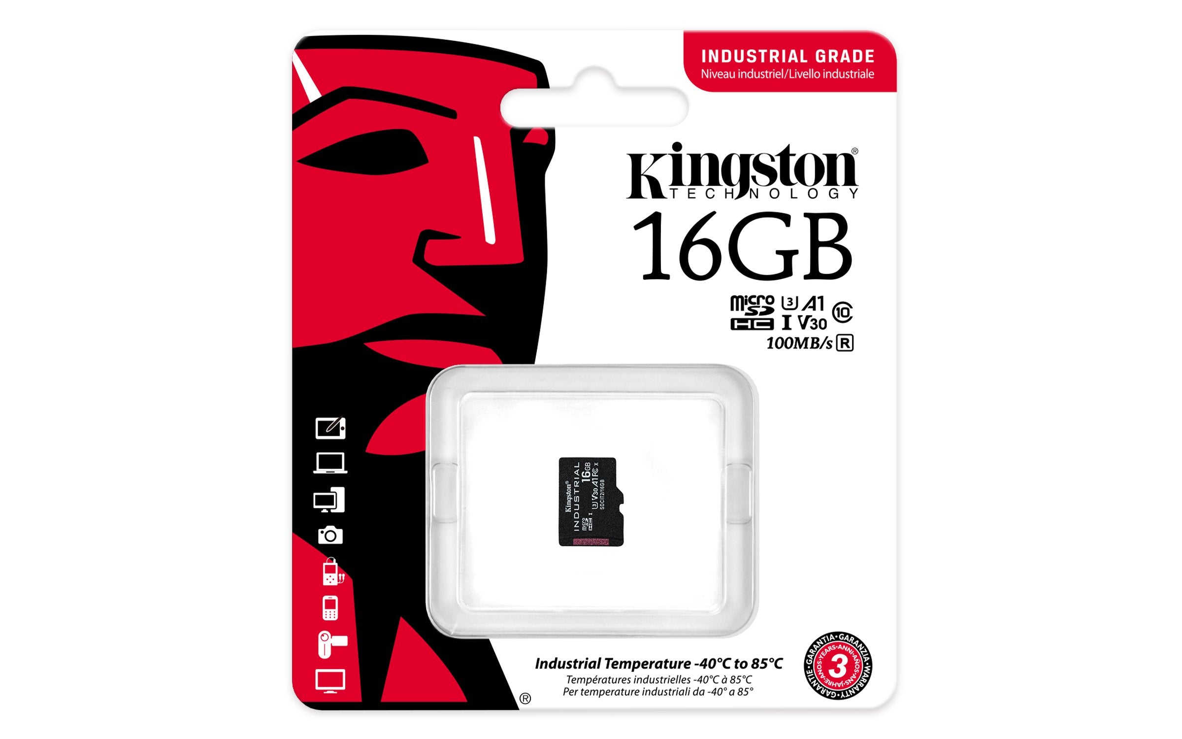 EAN 0740617321098 - Kingston Technology Industrial UHS-I Clase 10 imagen 3