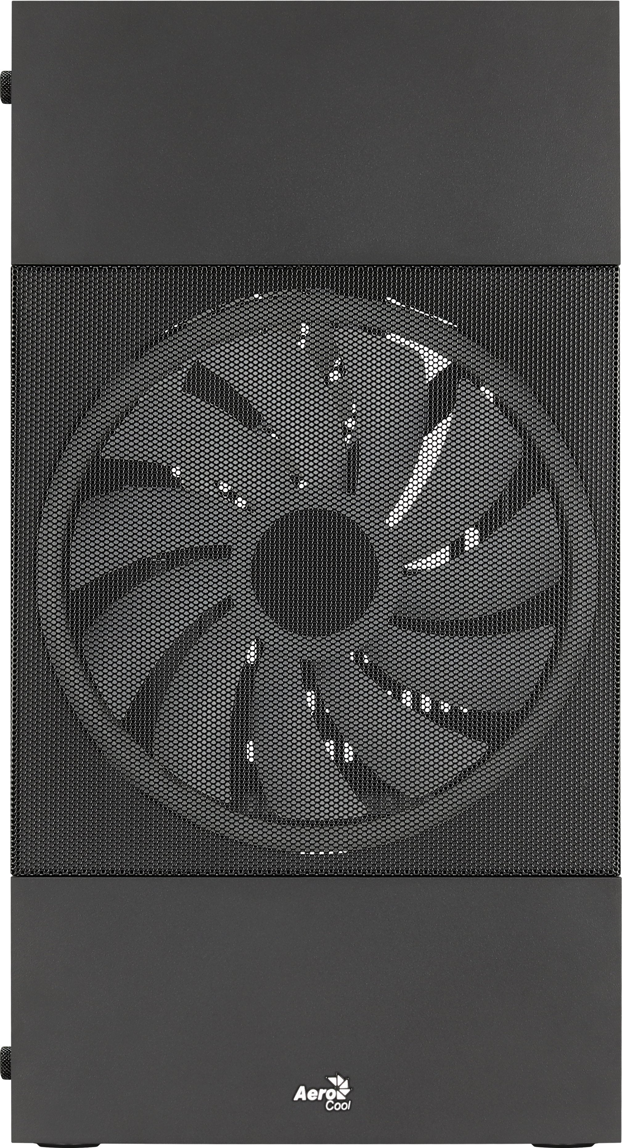 Caja Pc Aerocool Atomic Lite V1 Mini-Tower, Frgb, Vidrio Templado - Negro