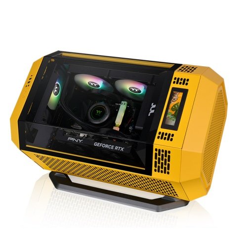 Kit De Soporte De Chasis Thermaltake Para The Tower 300 Bumblebee Negro Amarillo, Para Colocación Horizontal Ac-074-On4nan-A1