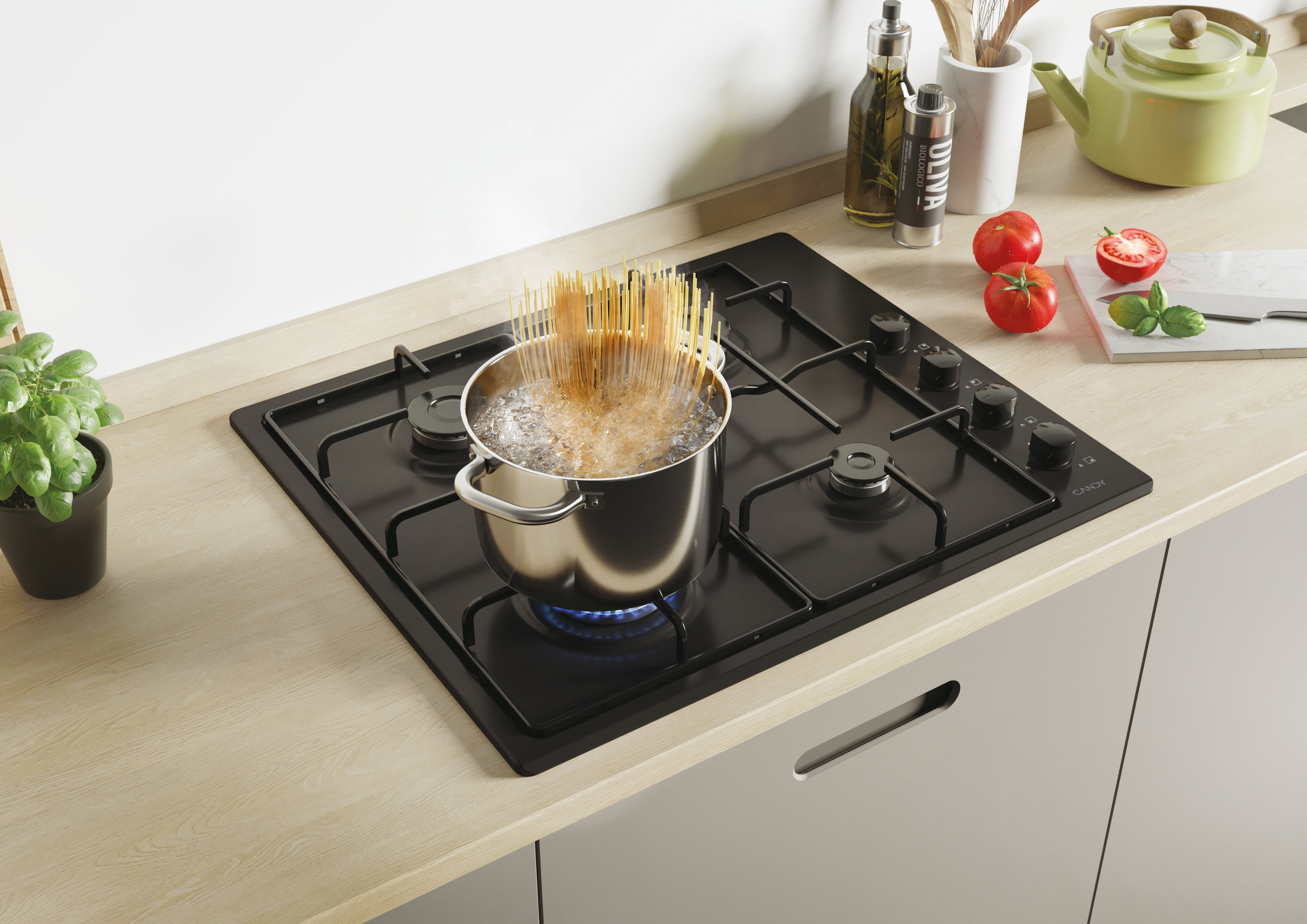 EAN 8016361966932 - Candy Idea CHW6LBB hobs Negro Integrado 60 cm Encimera de gas 4 zona(s) imagen 2