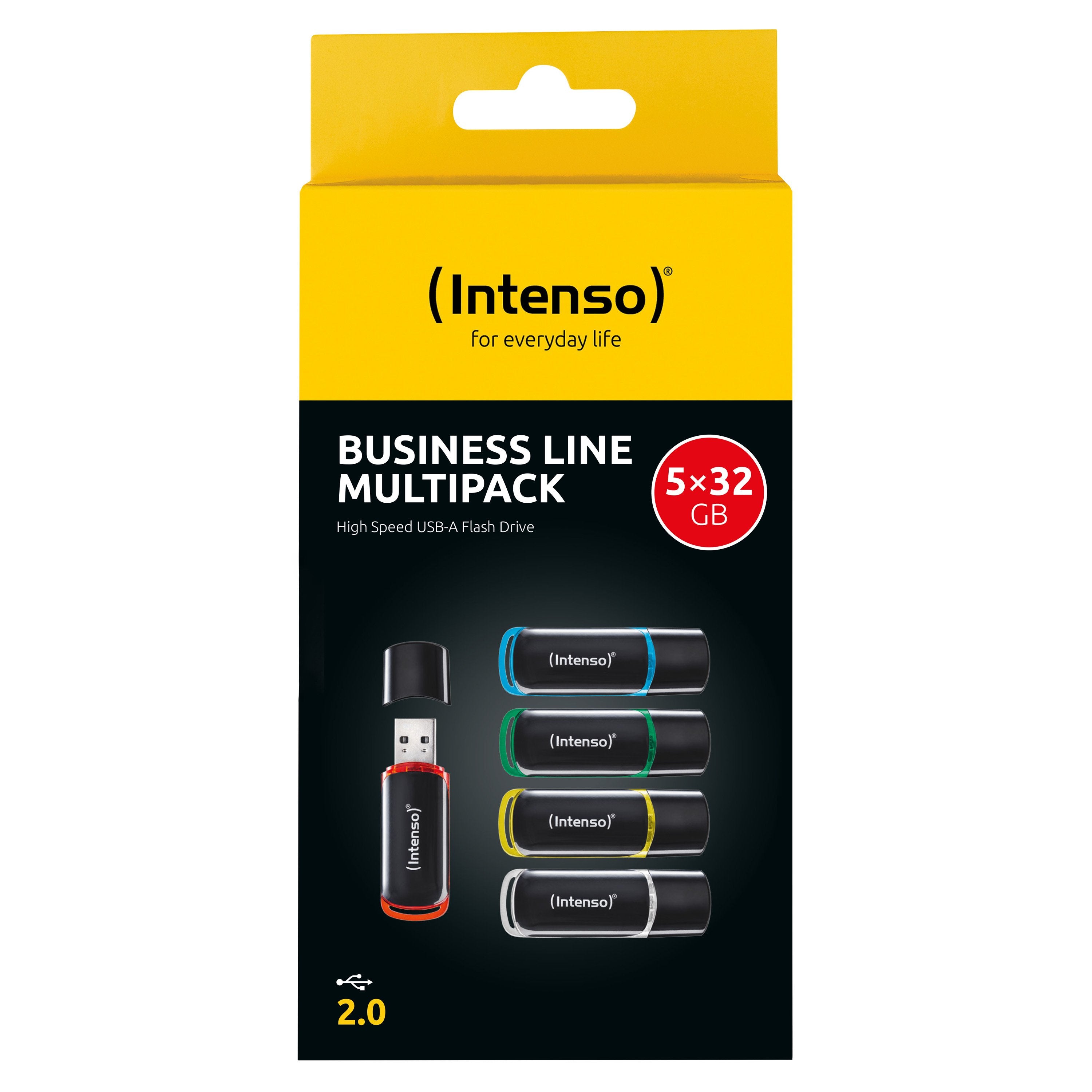Intenso Usb Mick Hsiness Line 32gb 5-Pack