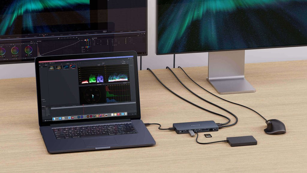 EAN 6941921149000 - Targus HyperDrive Next Alámbrico USB 3.2 Gen 2 (3.1 Gen 2) Type-C Azul imagen 6