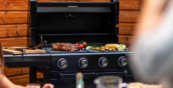 EAN 3138522119638 - Campingaz 4 Series Classic 4 Series Onyx S 37386 Parrilla Carro Gas Negro 15,9 W imagen 3