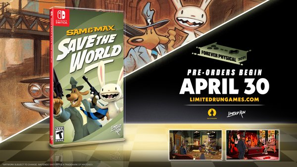 Juego Sam And Max Save The World (104) Switch