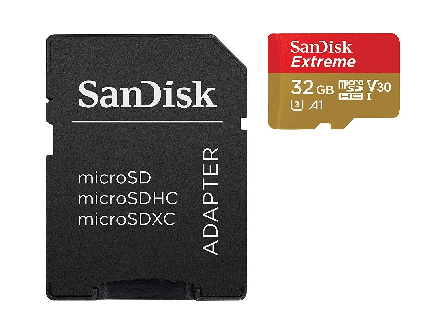 EAN 0619659182113 - SanDisk Extreme 32 GB MicroSDXC UHS-I Clase 10 imagen 2