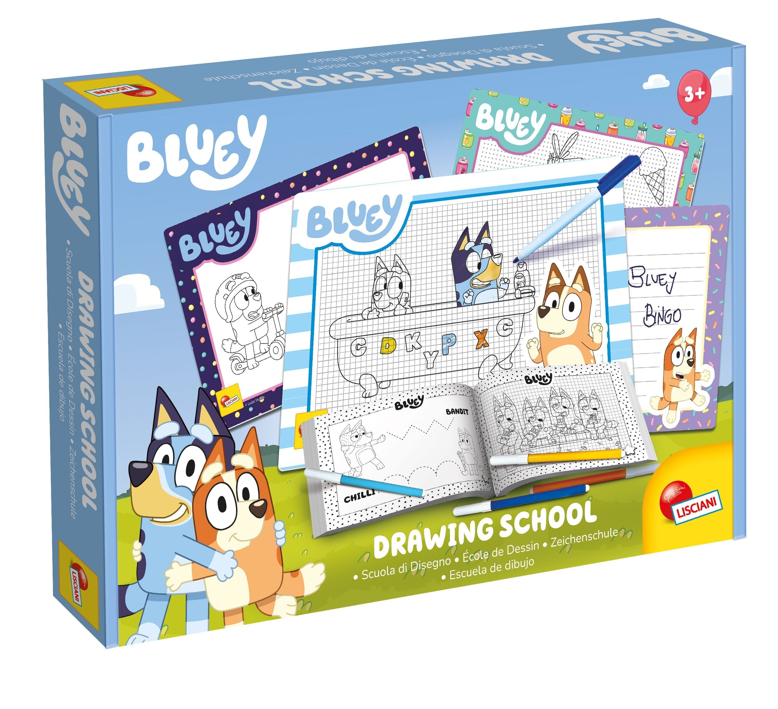 Lisciani Bluey Drawing School