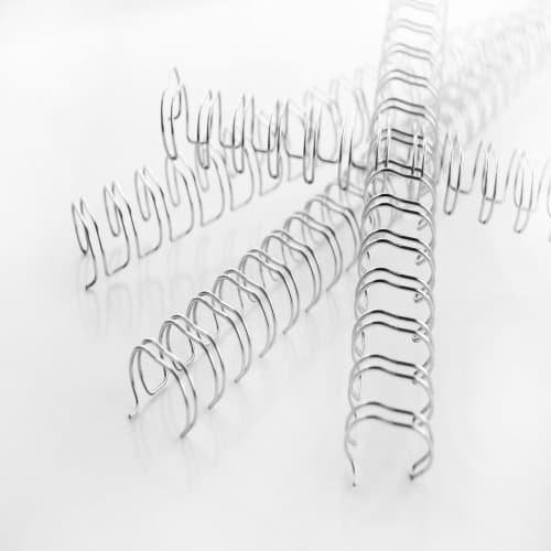 Gbc Wirebind Pack De 100 Espirales Para Encuadernacion De Alambre 11mm A4 - Para 34 Orificios - Hasta 100 Hojas -