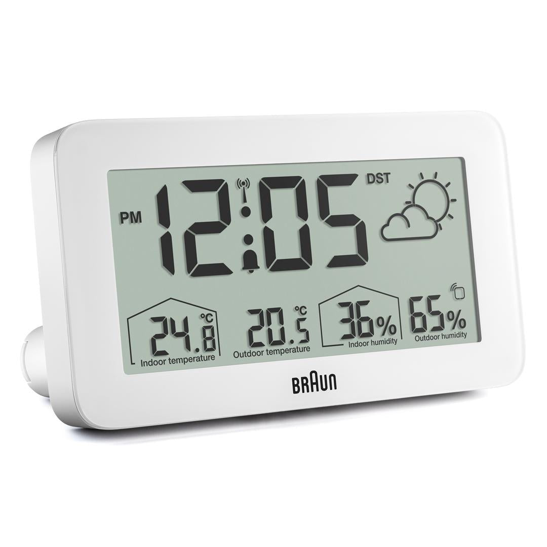 EAN 4007218676054 - Braun BC13WP-DCF despertador Reloj despertador digital Blanco imagen 1