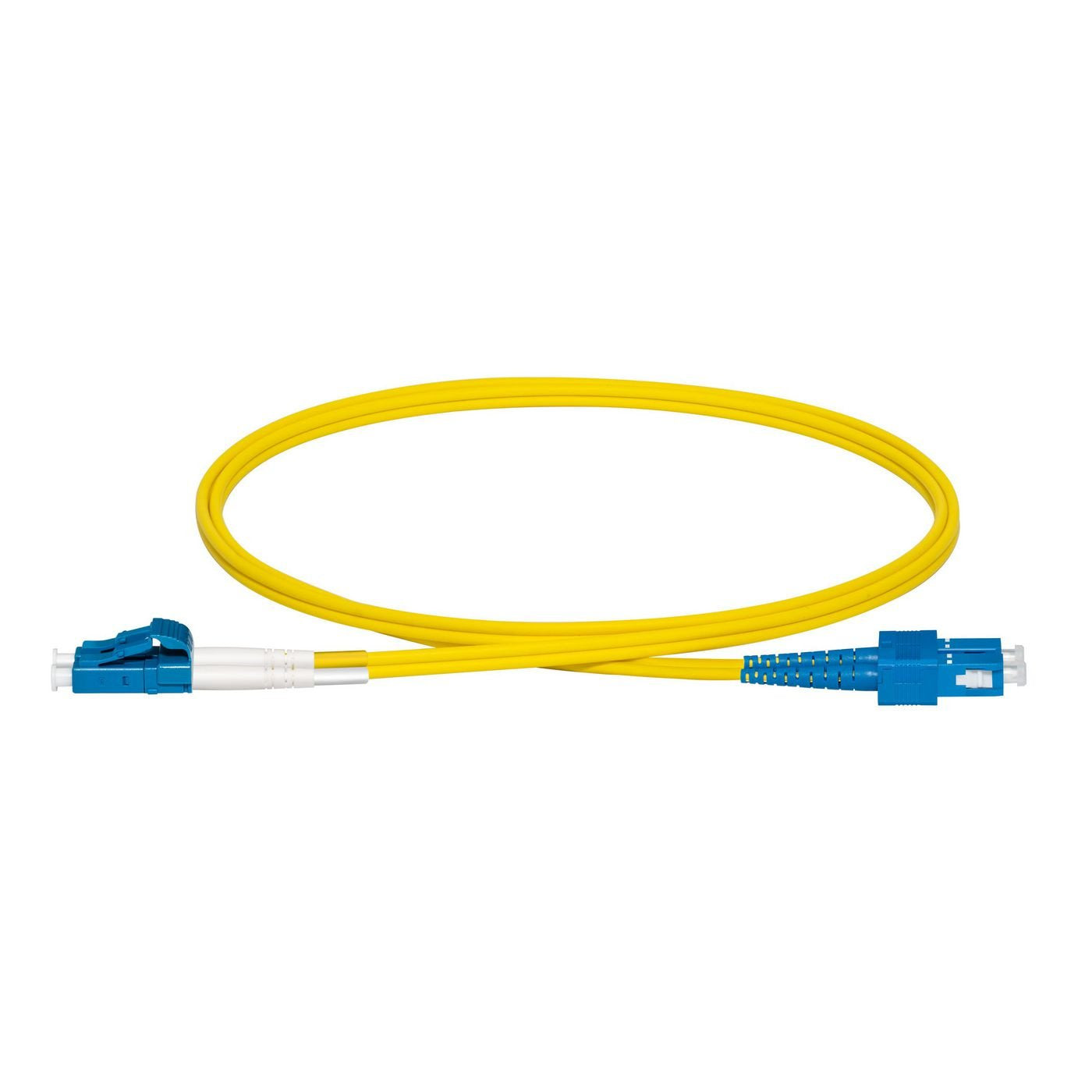 Lanview Lvo231493 Cable De Fibra Optica 3 M 2x Lc 2x Sc Os2 Amarillo
