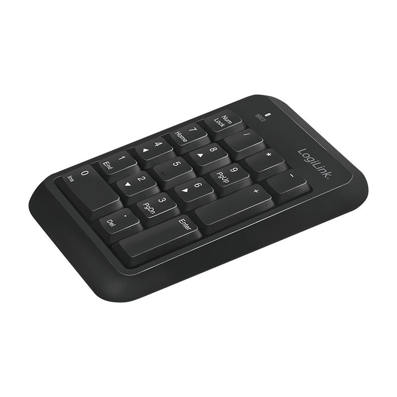 Logilink Id0201 Teclado Numérico Portátil Bluetooth Negro