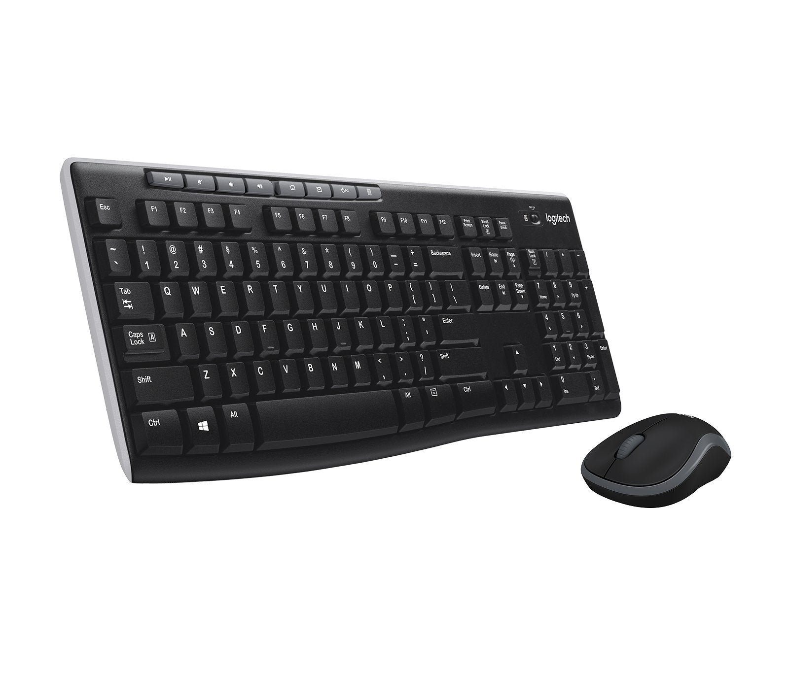 Wireless Combo Mk270 - Black - Perp Deu - Emea